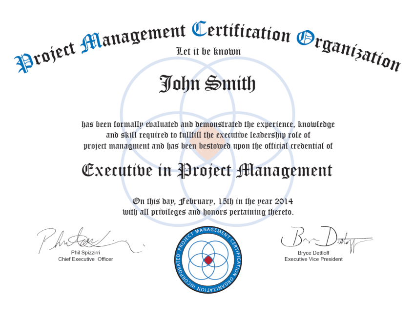 expm certificate
